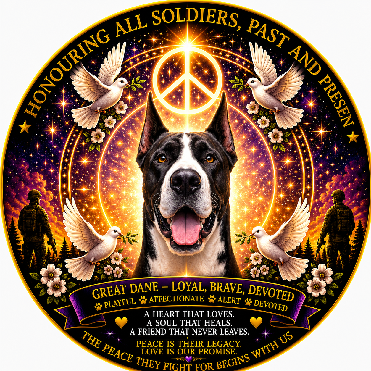 Great Dane artwork
